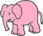 Pink elephant